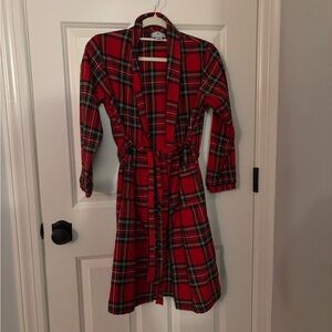Plaid Kids Pajama Robe